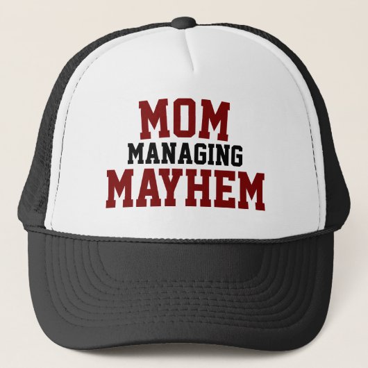 Mom Managing Mayhem Hat キャップ (正面)