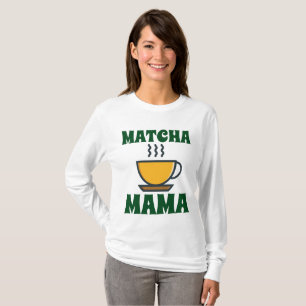 MOM MATCHA (茶)のママのTシャツ Tシャツ