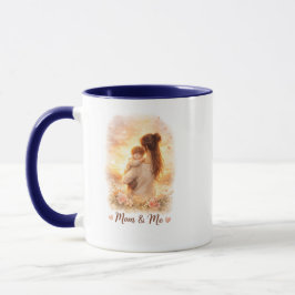 Mom & Me Watercolor Coffee Mug – Gift for Mom マグカップ
