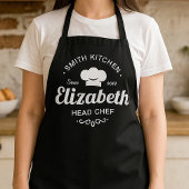 Mom & Mini Chef Personalized Apron Set エプロン