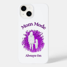 Mom Mode 常時オン | 面白いマザーフッドのスマホケース