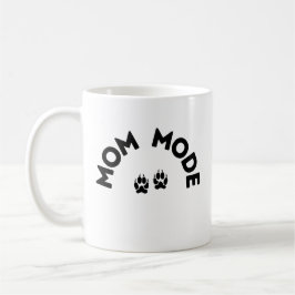 Mom Mode Mag - Paw Print Edition コーヒーマグカップ
