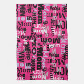 MOM MOTHER Mothers Day Gift New Mommy Kitchen キッチンタオル (縦)