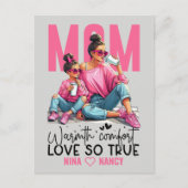 MOM Mother's Dayサンキューカード ポストカード (正面)