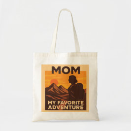 Mom My Favorite Adventure トートバッグ