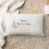 Mom – My First Home Pillow ランバークッション (ブランケット)