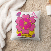Mom My Forever Flower Design  クッション (ブランケット)