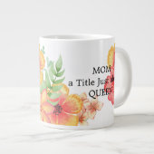 MOM My QUEEN Mug ジャンボコーヒーマグカップ (正面右)