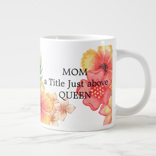 MOM My QUEEN Mug ジャンボコーヒーマグカップ (右)