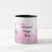 Mom Mystery Magic Sass & Soul Mug - Pink Flowers マグカップ (中央)
