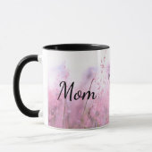 Mom Mystery Magic Sass & Soul Mug - Pink Flowers マグカップ (左)
