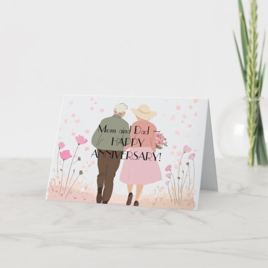 MOM nパパ記念日カード サンキューカード (正面)