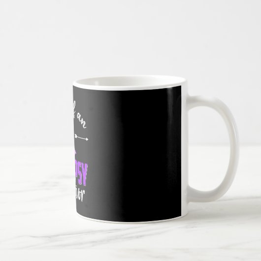 Mom of an epilepsy warrior epilepsy awareness コーヒーマグカップ (右)