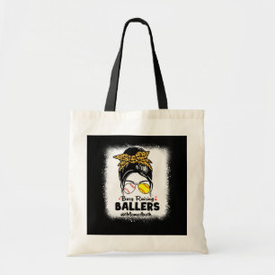 Mom of Both 忙し Raising Softball – 野球 トートバッグ