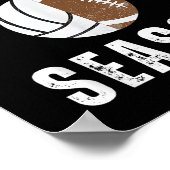 Mom Of Both Sorry I Can't It's Volleyball Football ポスター (角)