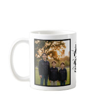 Mom of Boys Brush Script Two Photo