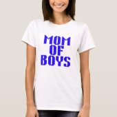 Mom of Boys - Chaos & Love Tシャツ (正面)