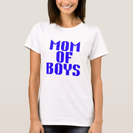 Mom of Boys - Chaos & Love Tシャツ