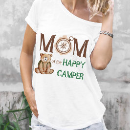 Mom Of Happy Camper 1ST Birthdayパーティー Tシャツ
