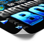 Mom Of The Birthday Boy Cool Gamer Funny Video Gam ポスター (角)