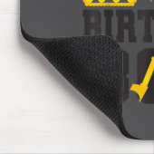 Mom Of The Birthday Boy Funny Excavator Truck B-da マウスパッド (コーナー)