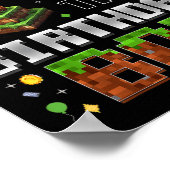 Mom Of The Birthday Boy Matching Family Birthday P ポスター (角)