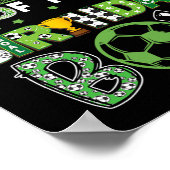 Mom Of The Birthday Boy Soccer Player Birthday  ポスター (角)