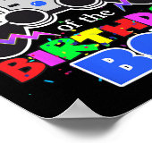 Mom Of The Birthday Boy Video Game Birthday Gamer  ポスター (角)