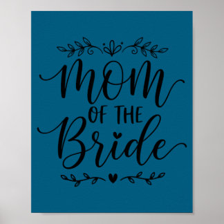 Mom of the bride matching family bride mother 2026 ポスター