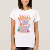 Mom of the Spooky One Hippie Halloween Tシャツ (正面)