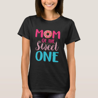 Mom Of The Sweet One Donut Lover Cute Mothers Day Tシャツ