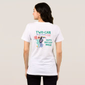 MOM of the TWO-CAN (Toucan) 2nd Birthday トライブレンドＴシャツ (裏面全面)