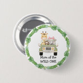 MOM of the WILD One Button 缶バッジ (正面&裏面)