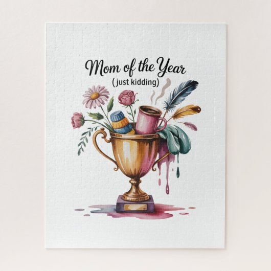 Mom Of The Year (Just Kidding) ジグソーパズル (縦)