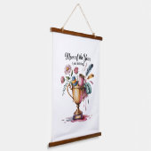 Mom Of The Year (Just Kidding) 吊り下げ型タペストリー (傾斜あり)