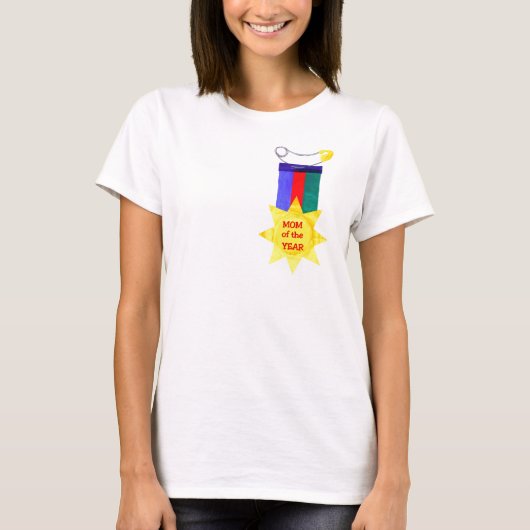 Mom of the Year Medal Tシャツ (正面)