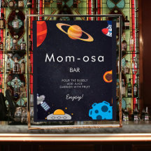 Mom-osa宇宙ボーイプラネット宇宙飛行士ベビーシャワー