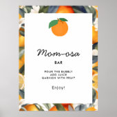 Mom-osa小さなかわいこちゃんが途中ベビーシャワー ポスター (正面)