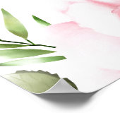 Mom-osa Aベビー醸造花バラ赤ちゃんシャワー ポスター (角)