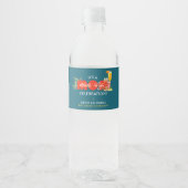 Mom-osa Baby Shower Water Bottle Labels ペットボトルラベル (正面)