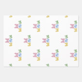 Mom Patchwork Mother's Day Gift ラッピングペーパーシート (正面2)