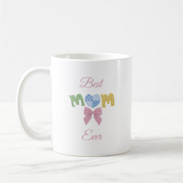 Mom Patchwork Mother's Day Gift Custom コーヒーマグカップ