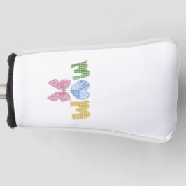 Mom Patchwork Mother's Day Gift Custom  ゴルフヘッドカバー