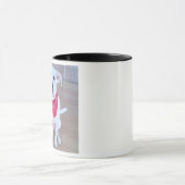 Mom Paw Mother's Dayと最高ののSweet Dogの写真 マグカップ (中央)