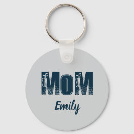 Mom Personalized name  キーホルダー