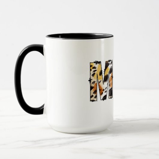 Mom Personalized Name  マグカップ (左)