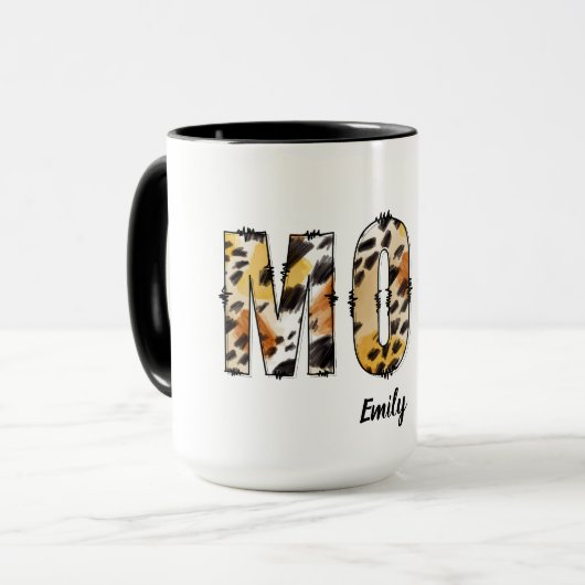 Mom Personalized Name  マグカップ (正面左)