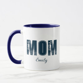 Mom Personalized name  マグカップ
