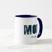 Mom Personalized name  マグカップ (正面右)