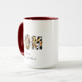 Mom Personalized Name  Mug マグカップ (正面左)